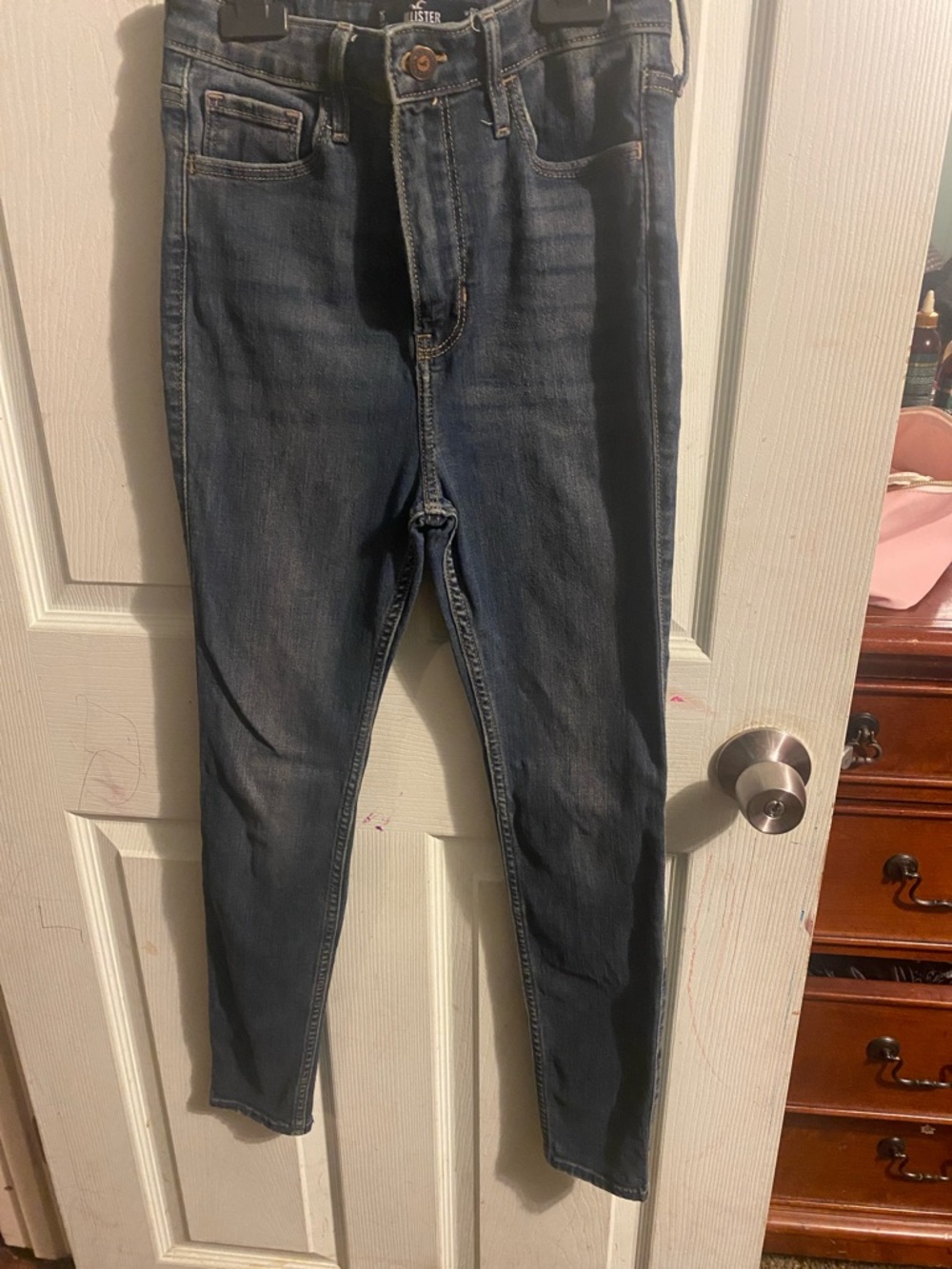 Hollister Skinny Jeans in Medium Blue Wash